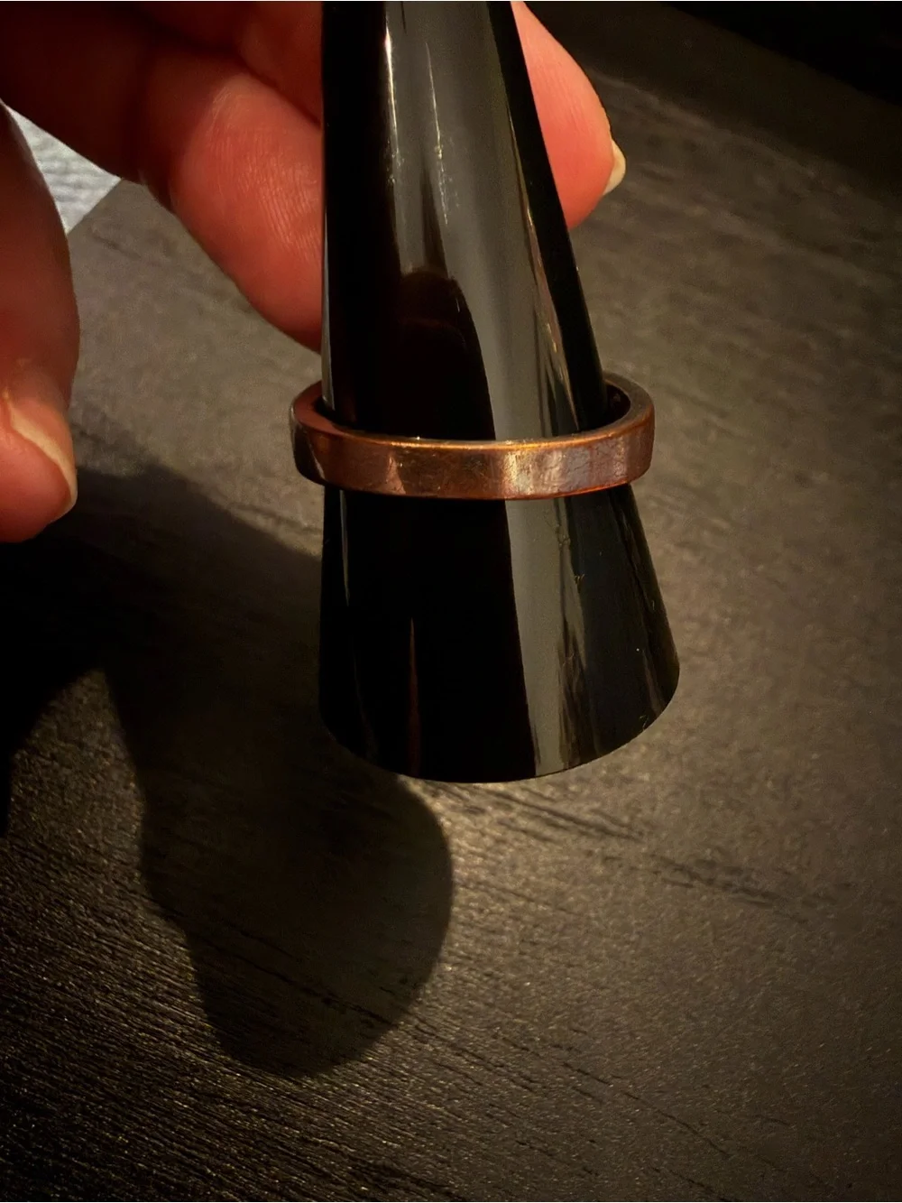 Crafting 3 rings with rhodium loss.
